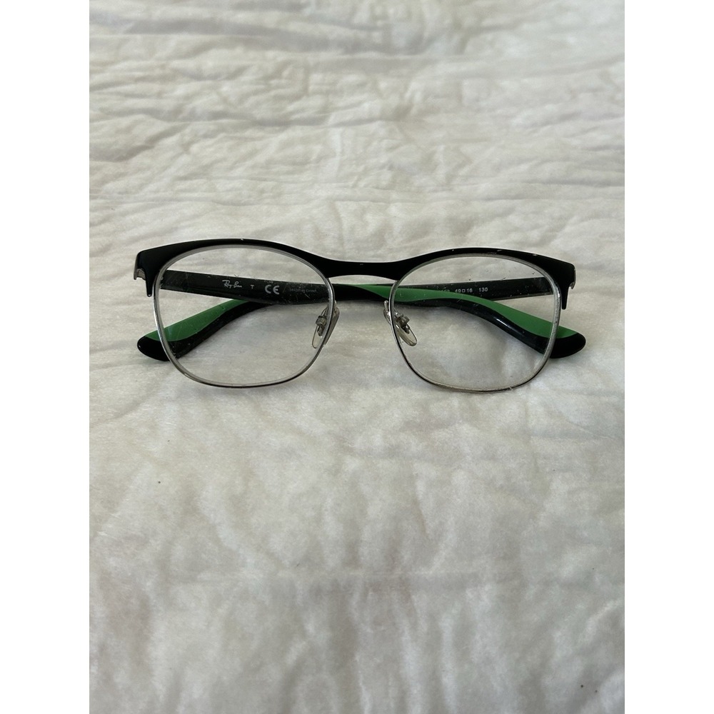 Ray Ban Junior RB1054 4069 Kids Eyeglasses Black green 49-16-130 - Frames Only